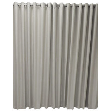 Matoc Designs Readymade Curtain - Modern Selflined - Beige - Eyelet - 285cm W x 221cm H
