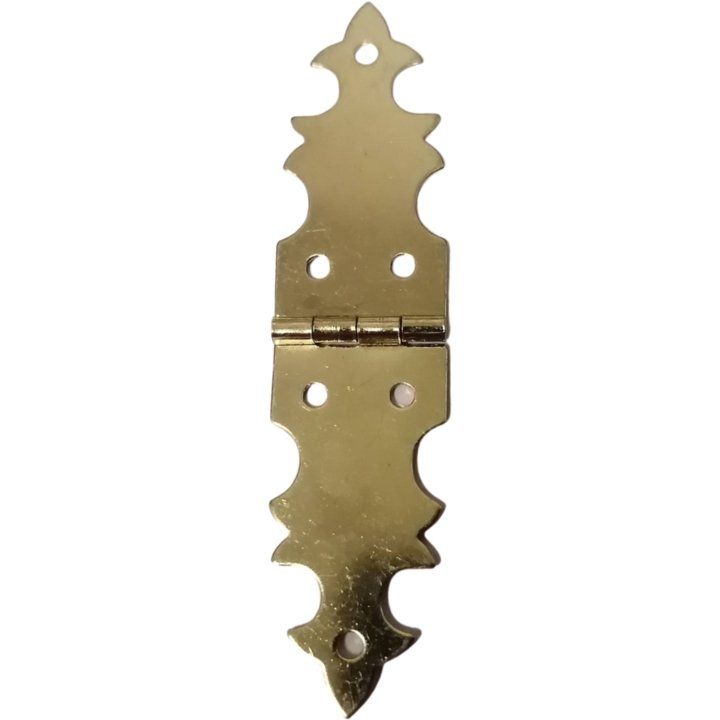 Double Sided Box Hinge Brass Plated