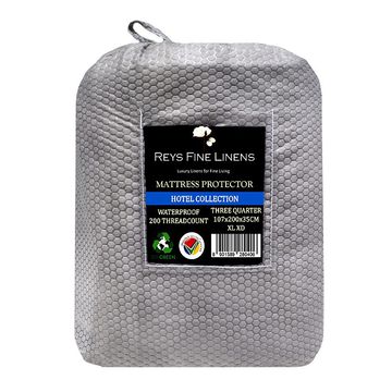 Rey's Fine Linen - Quilted Waterproof Mattress Protector-Three Quarter XL-01 Pc Pack