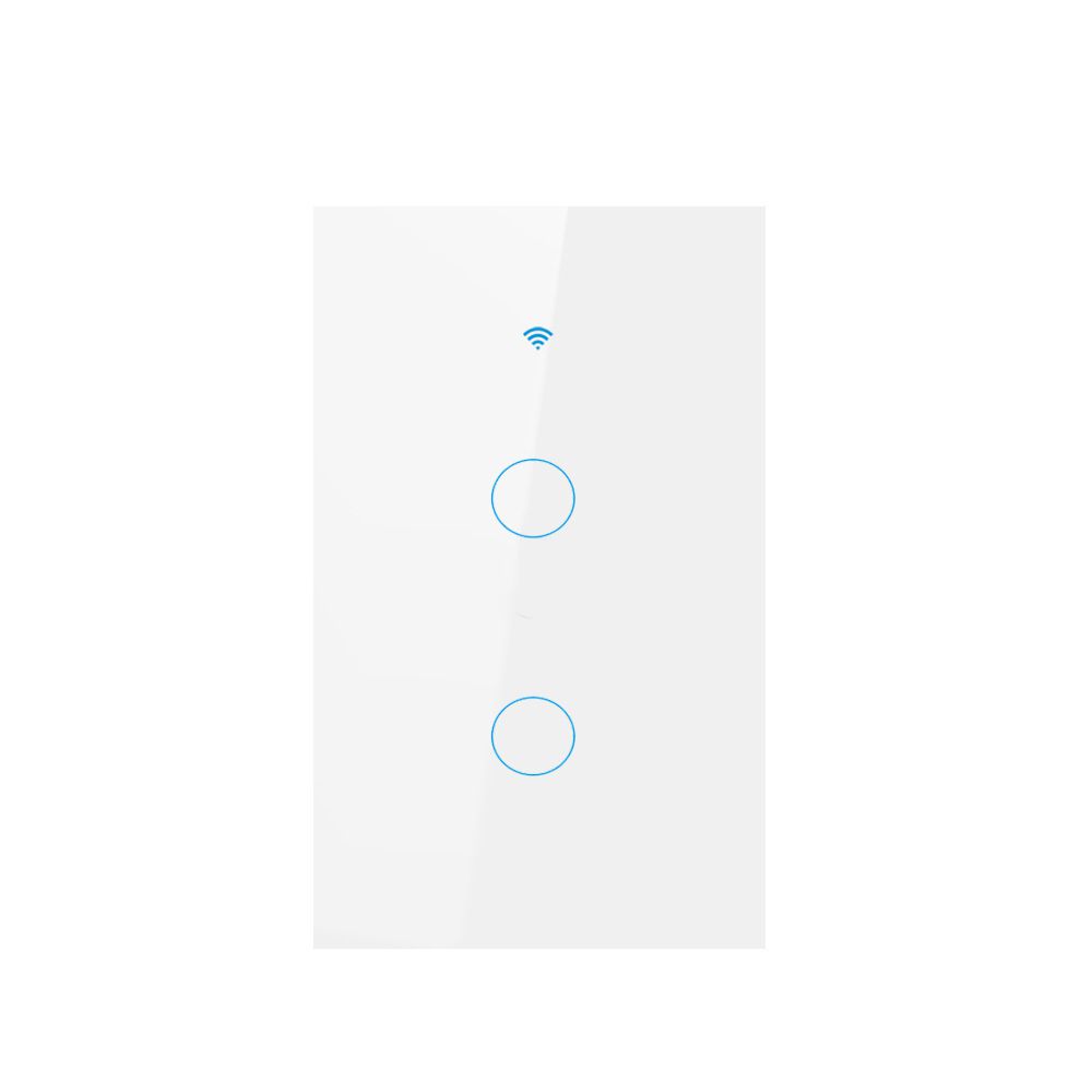 WIFI Smart Switch 2 Gang White