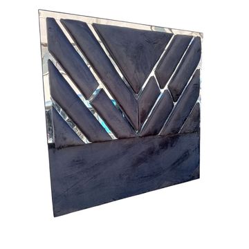Blue room Queen Headboad mirror finish