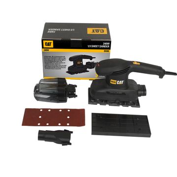 CAT 1/3" Sheet Finishing Sander 240W