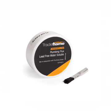 Tradeflame - Plumbing Flux And Brush 28.4g - 4 Pack