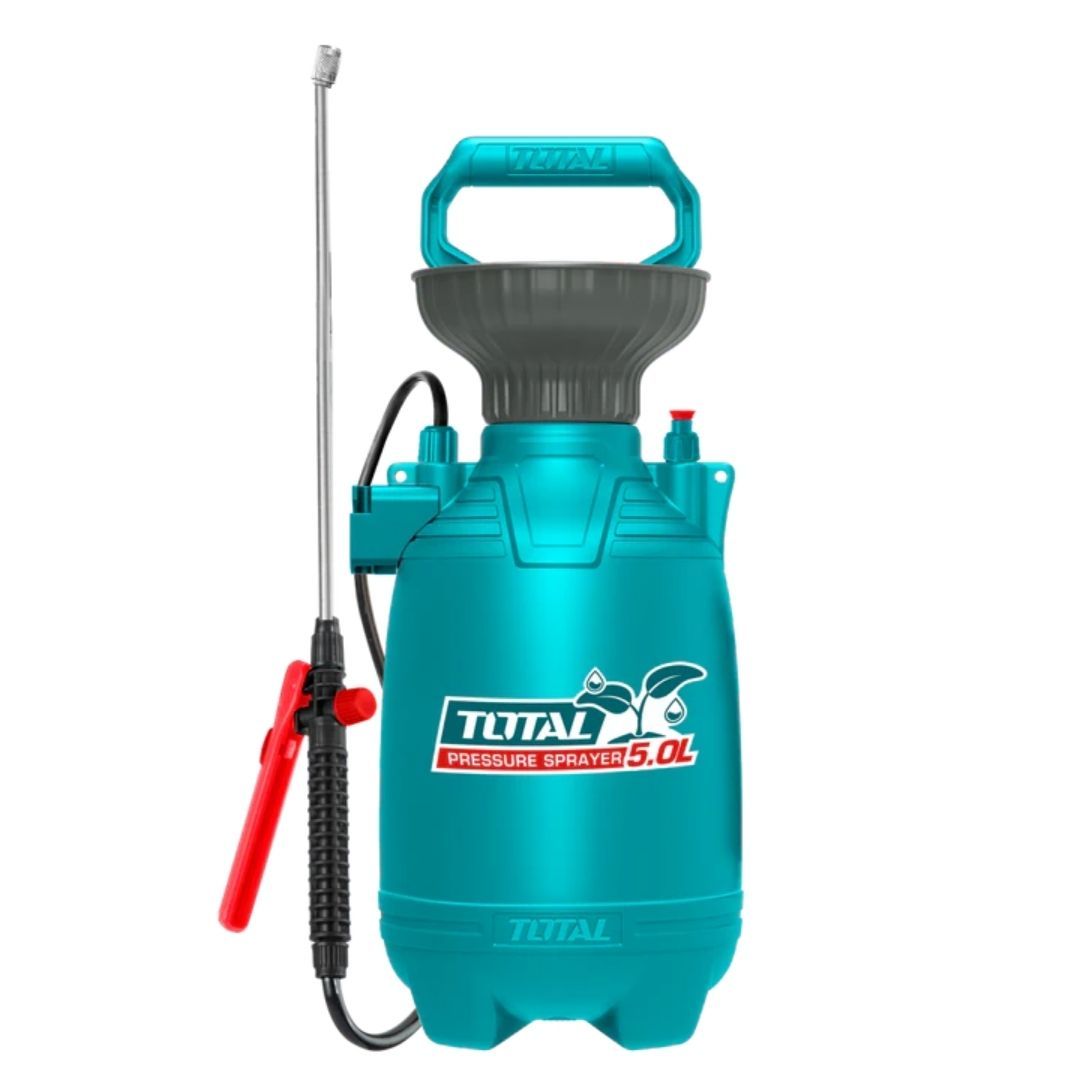 Total 5L Pressure Sprayer 2.5Bar 1.2M Length Flexible Nozzle