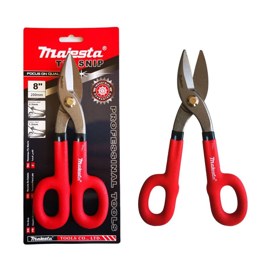 Majesta Tin Snips Scissor Type 200mm