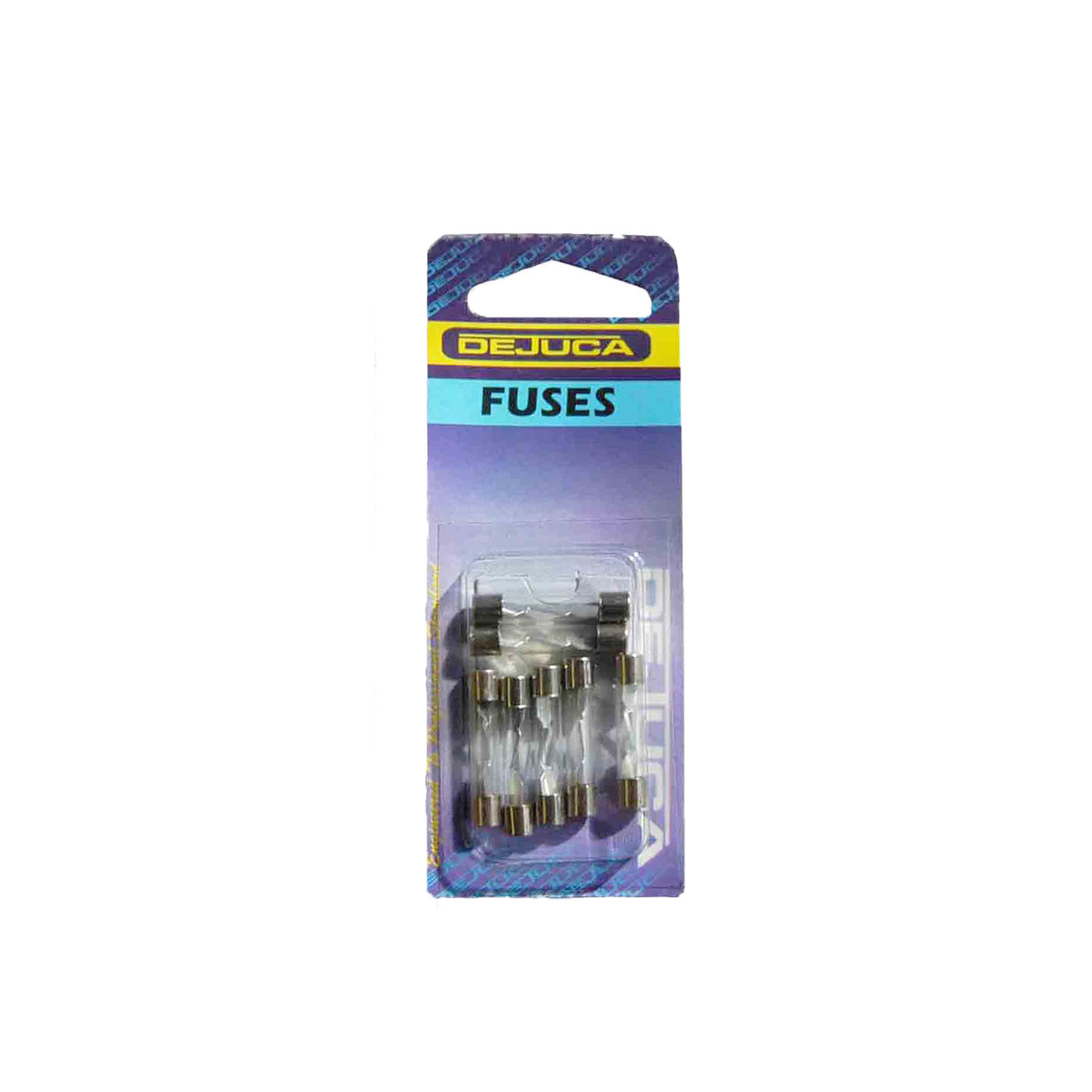 Dejuca - Fuse - Clear - Glass - 7 X 30mm - 20amp - 7/Card - 2 Pack