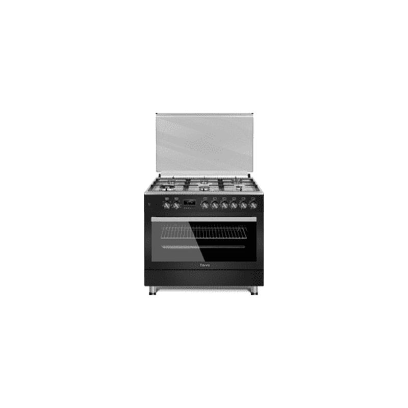 Ferre Free Standing 5 Gas Burners 90cm Gas/Electric With Display