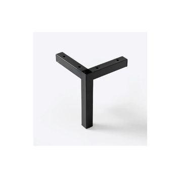 L Leg, H150mm x 120mm x 120mm, Black