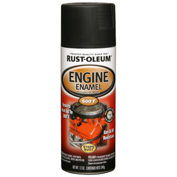 ENGINE ENAMEL SEMI-GLOSS BLACK