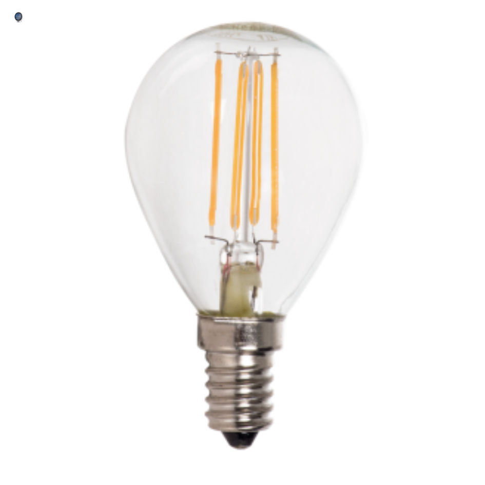 4W Warm White LED Filament Golf Ball