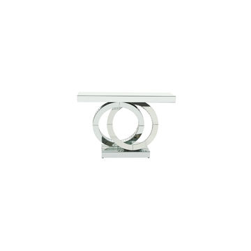 Florence Console Glass Buffet - Silver