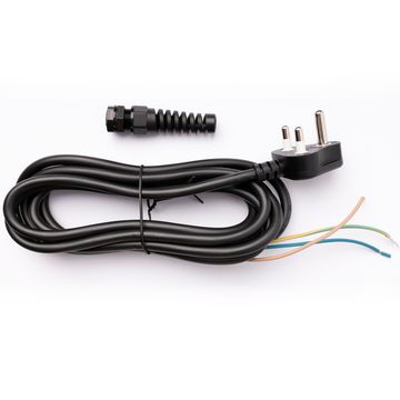 Electric cord c/w plugtop & protector