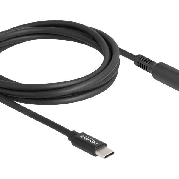 Delock 87975 Laptop Charging Cable Usb Type-C Male To Dell 7.4 × 5.0Mm Male