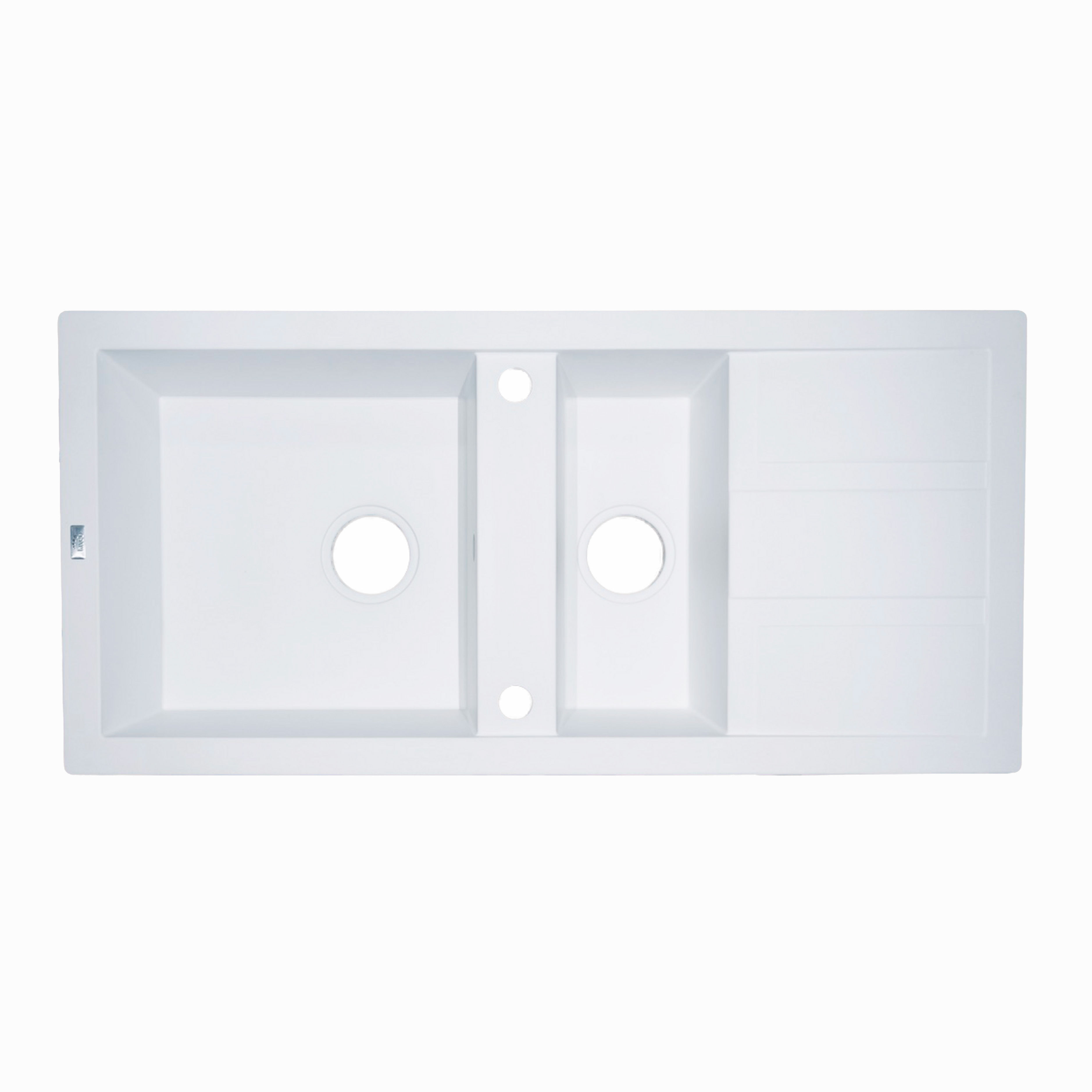 Laveo Barbados Granite Sink 1.5 Bowl White LEROY MERLIN South Africa