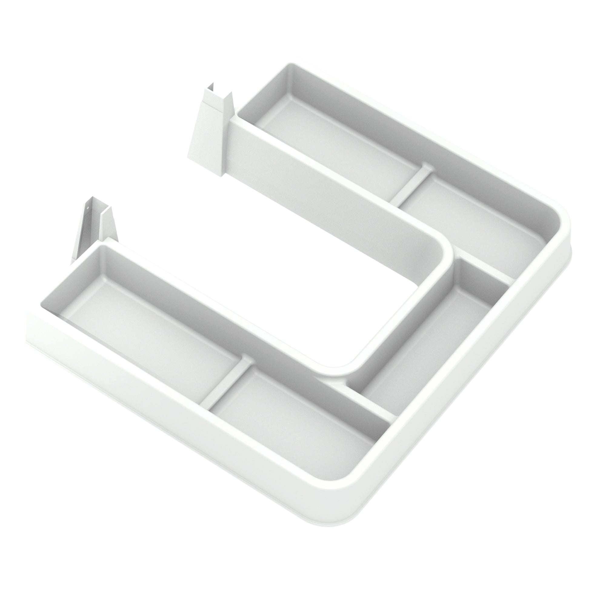 ROCO Onda Undersink Vanity Tray White