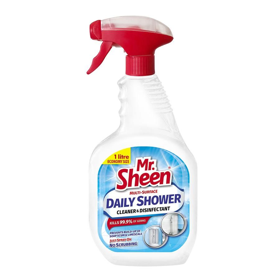 Mr Sheen Multi Surf Disinfec Shower Clean 1L 4 Pack