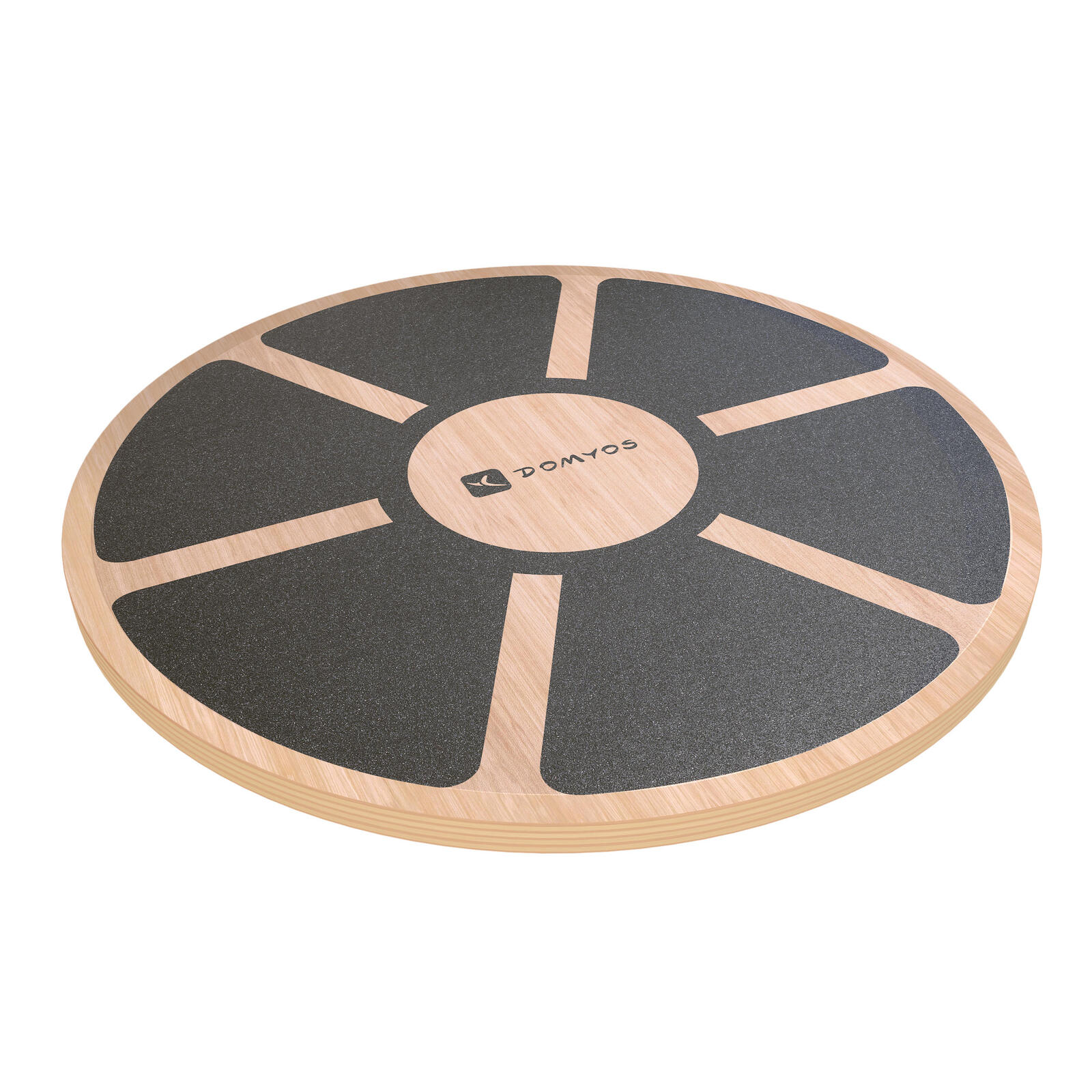 Fitness wooden balance board diameter 39.5 cm height 7.5 cm
