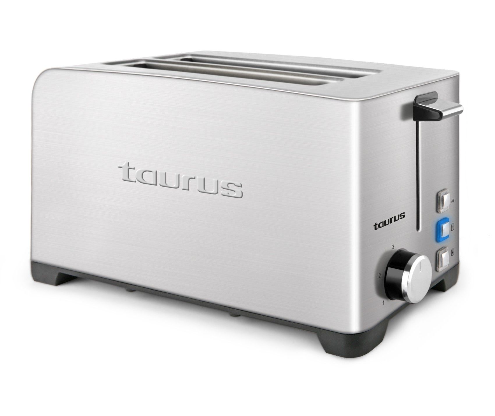 Taurus Toaster 4 Slice Stainless Steel Brushed 5 Heat Settings 