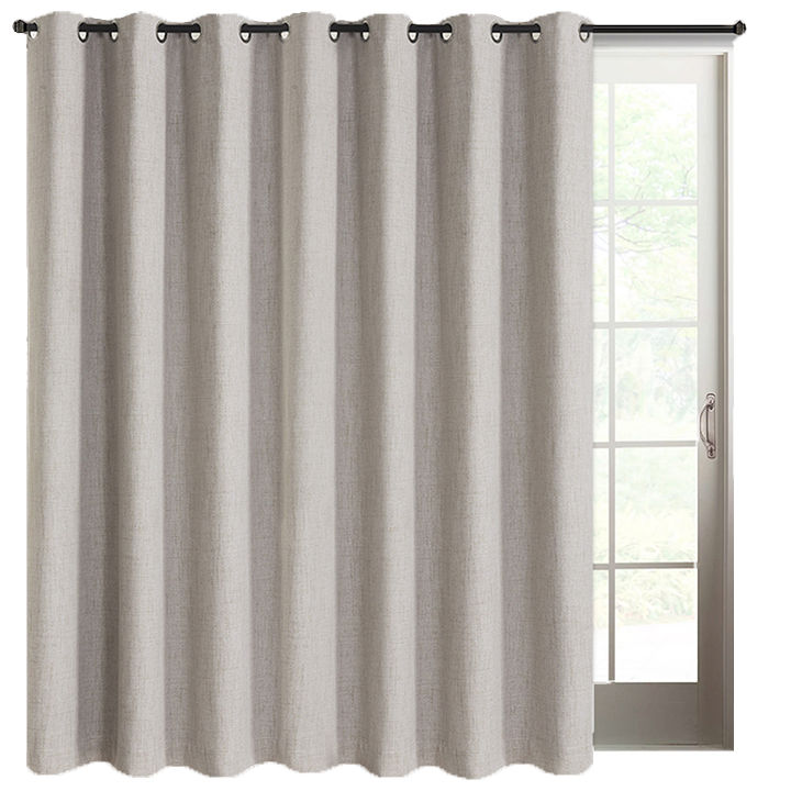 Matoc Designs Readymade Curtain - Blackout Lt Coffee - Eyelet - 230cm W x 221cm H