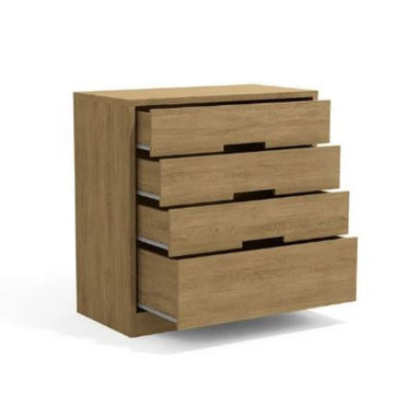 Castillo Chest Of 4 Drawers -Brown