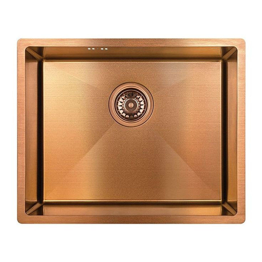 STERNHAGEN Mara Single-Bowl Stainless Steel Kitchen Sink 540x440 mm - Copper