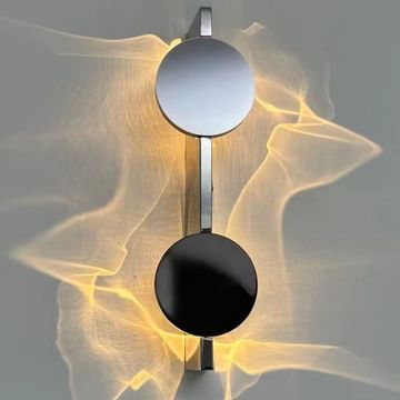 Celestial Echo Dual-Disc Wall Sconce