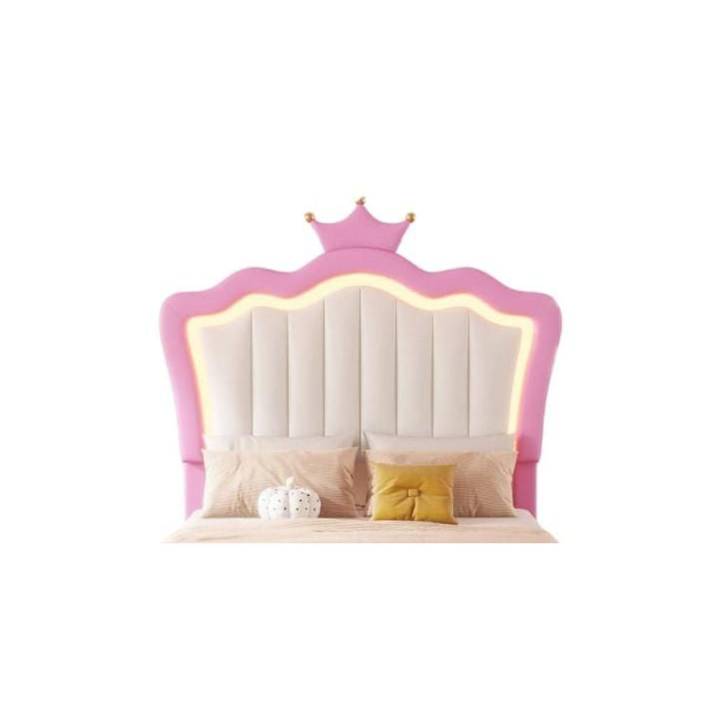 Pink Crown headboard Double