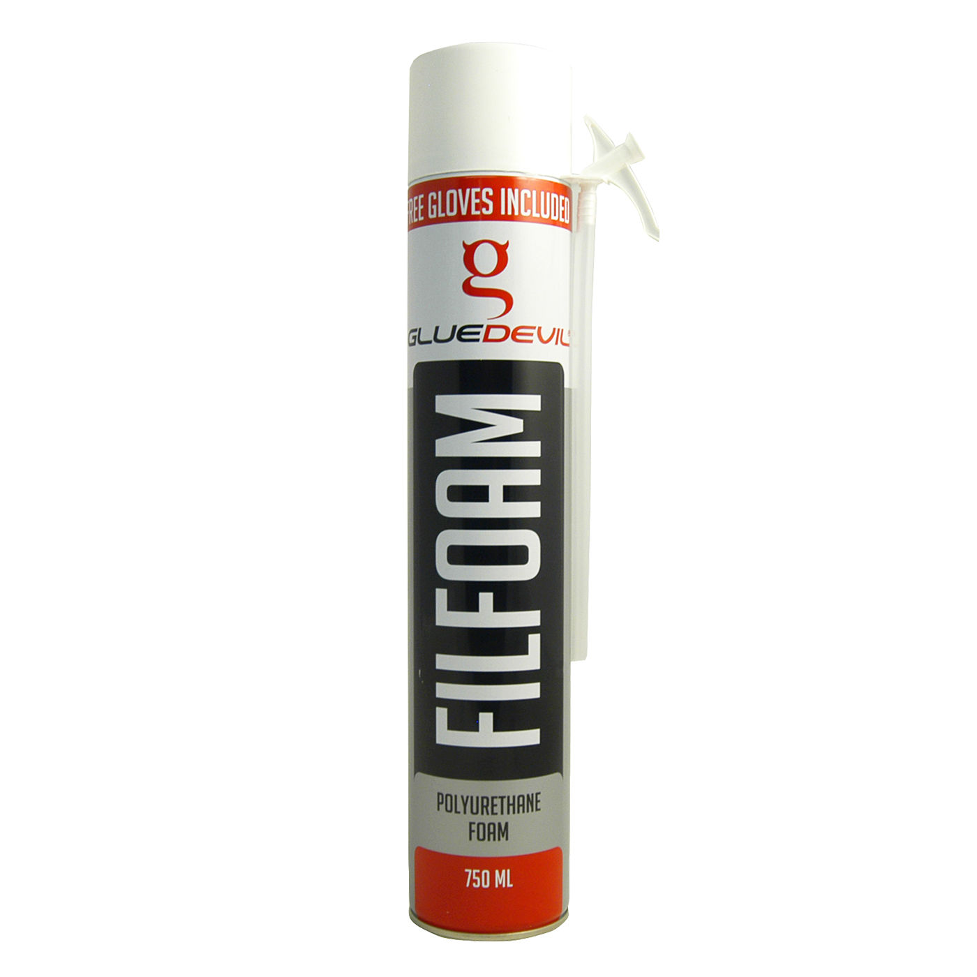 Glue Devil - Foamspray - Polyurethane - 750ml - 4 Pack