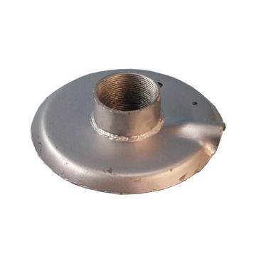 Bulk Pack x 2 Galvanised Steel Baseplate - 32mm