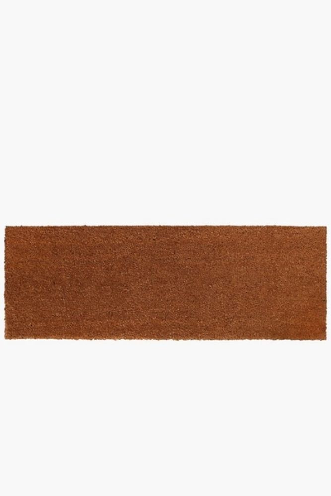 Plain Coir Double Door Mat – 40x120cm