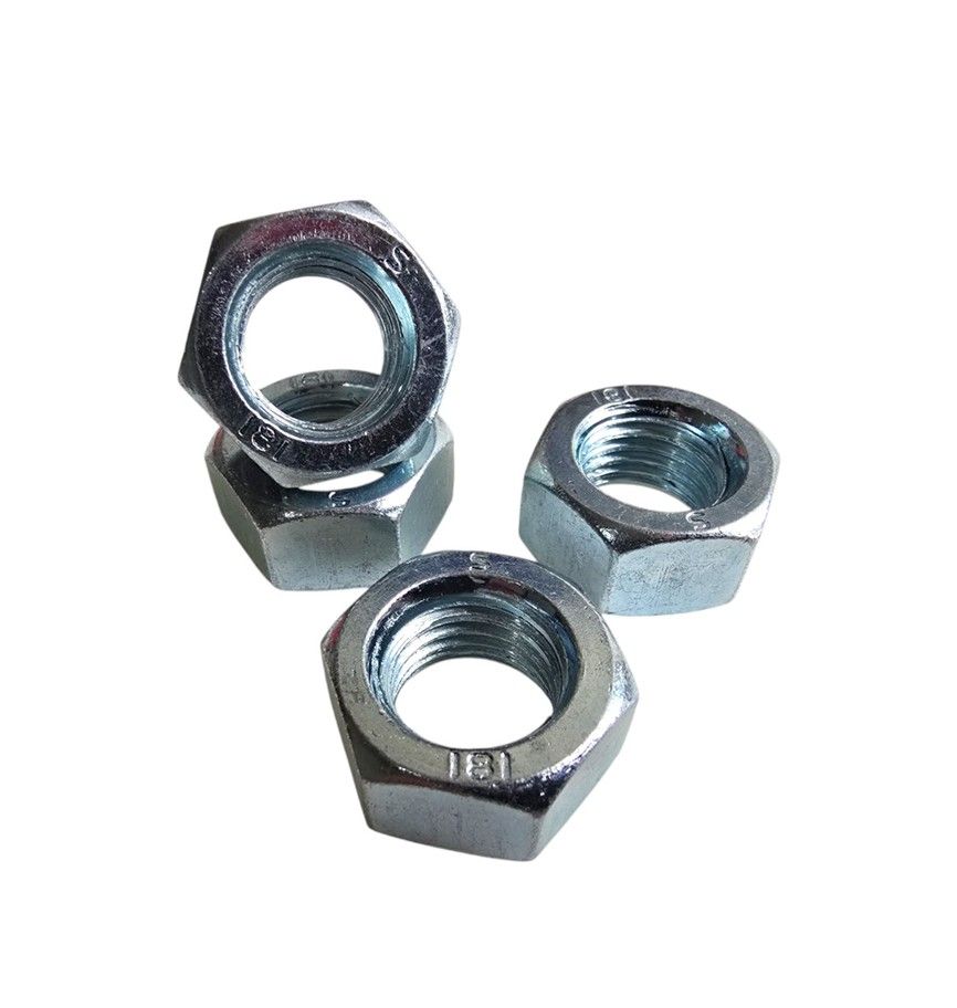 NT TOOLS - Galvanized Hex Nut M16 - 50 Pcs