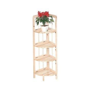 CornerBloom 4-Tier Shelf