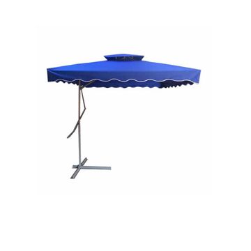 WaveShade Cantilever Patio Umbrella-Blue