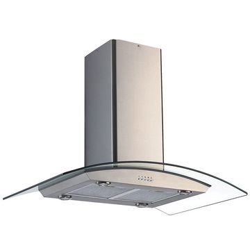 Falco 90Cm Island Flat S/Steel Extractor Fan FAL-90-I22S