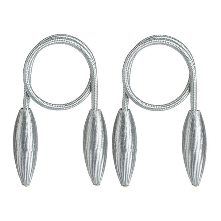 Matoc Designs Twist Wrap Curtain Tieback - Silver