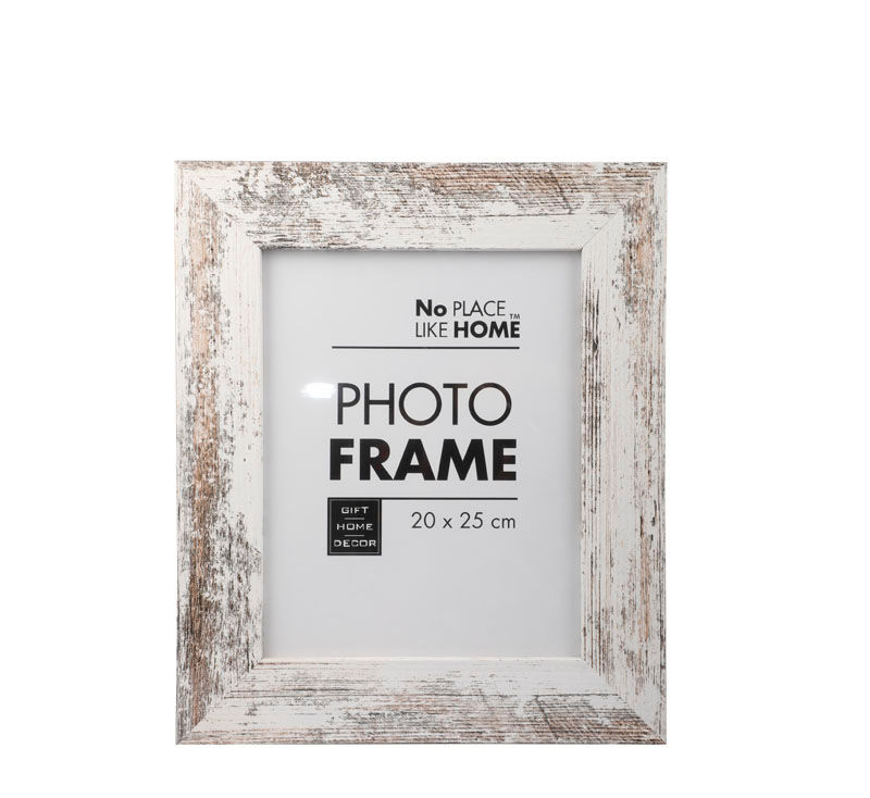 Picture Frame - Distressed White - 20 cm x 25 cm - 5 Pack
