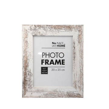 Picture Frame - Distressed White - 20 cm x 25 cm - 5 Pack