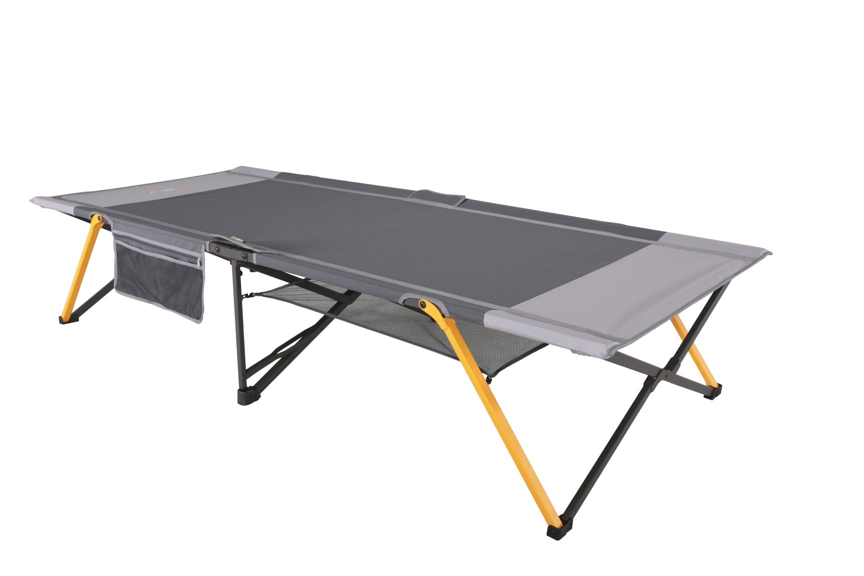 OZtrail Easy Fold Stretcher Jumbo Single Grey 150kg