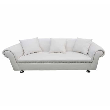 Vividitto - 3 Seater Wedding Couch Nepal White