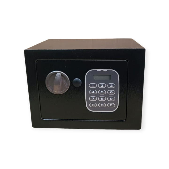 Mini Safe Size: 23 x 17 x 17cm