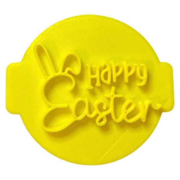 Home Hub 'Happy Easter' with Bunny Ears Cookie Embosser