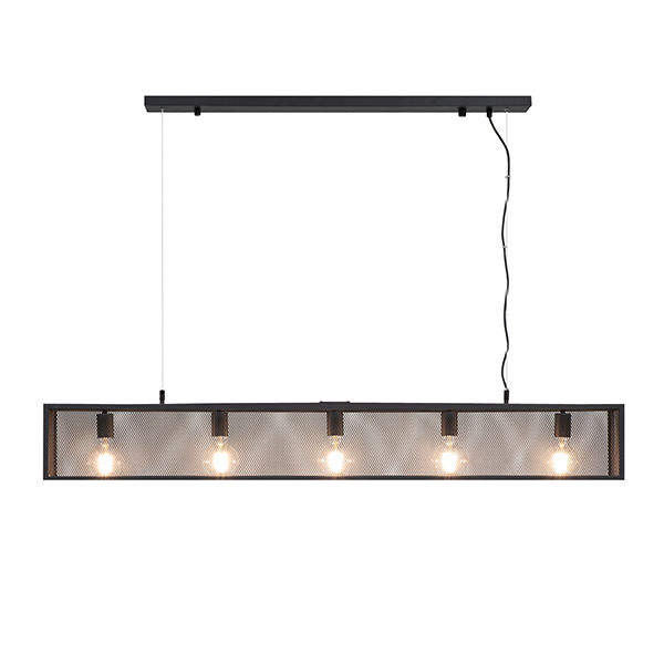 The Lighting Warehouse - Pendant Vikander 5lt Black