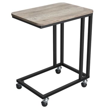 Bragg Lisbon Side End Table, Greige