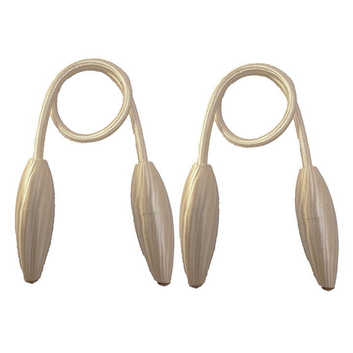 Matoc Designs Twist Wrap Curtain Tieback - Cream