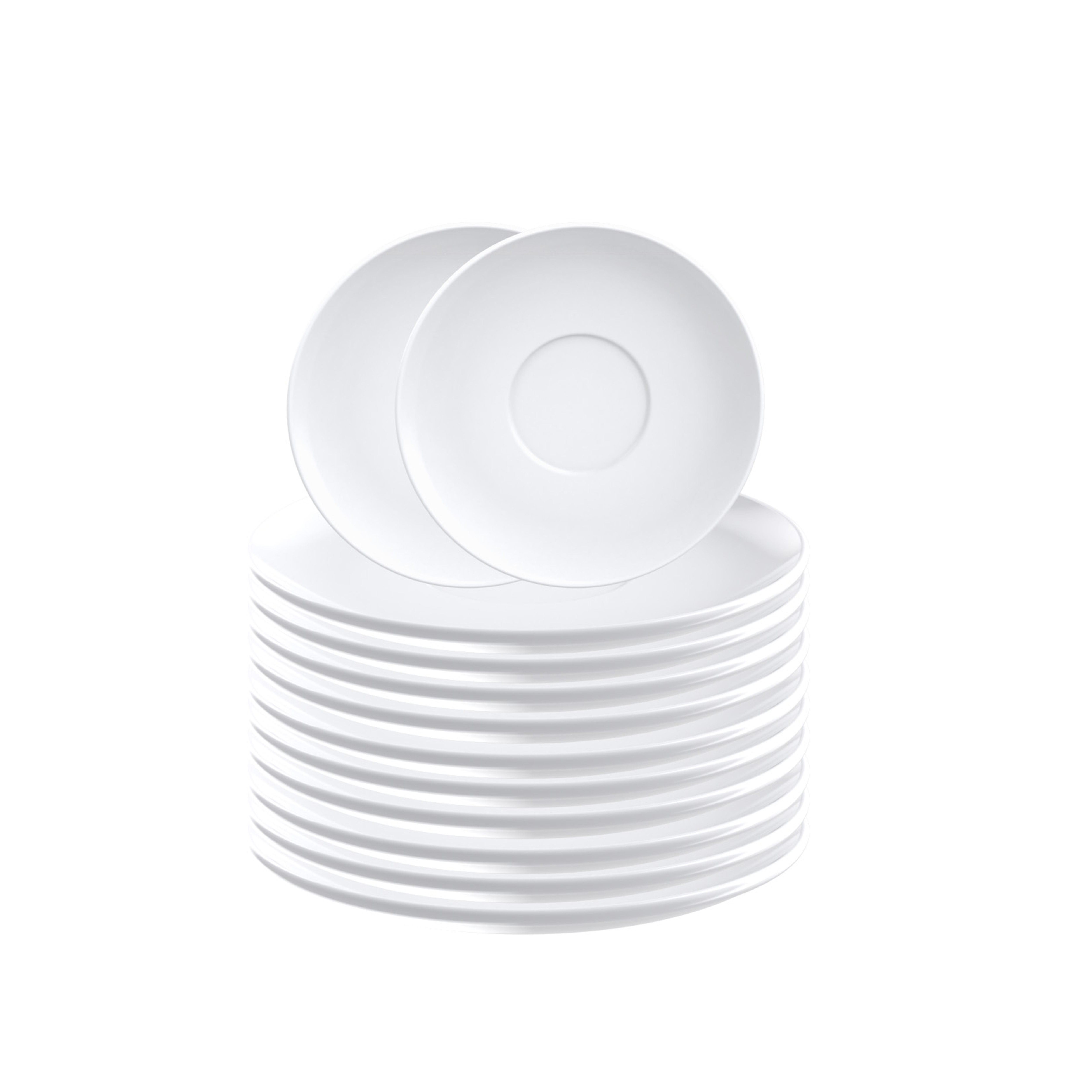 Tramontina Paola Porcelain Tea Saucer- Set of 12