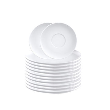 Tramontina Paola Porcelain Tea Saucer- Set of 12