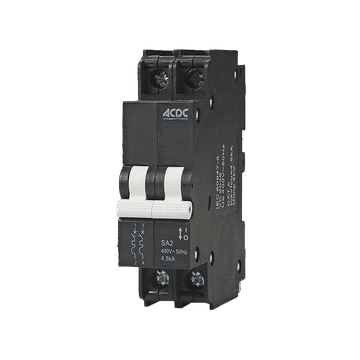 Circuit Breaker 13mm 4.5KA  2 Pole C-Curve   32A