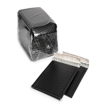 18*23CM BLACK POLY BUBBLE PADDED ENVELOPES PACK OF 25