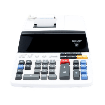 Sharp EL-2607V Premium Fast Printer Calculator AC Powered