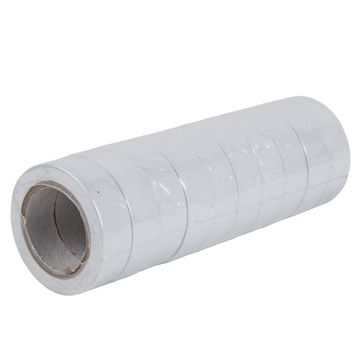 Nexus - Insulation Tape - White - 10m - Bulk Pack of 10